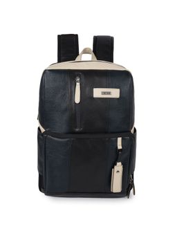VENEER - Black Casual 40 L Unisex Laptop Compartment Fit-15.5 inch Backpack (Medium)