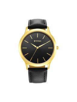 Titan - Karishma Radiance 1825Yl03 Black Dial Analog Watch for Men