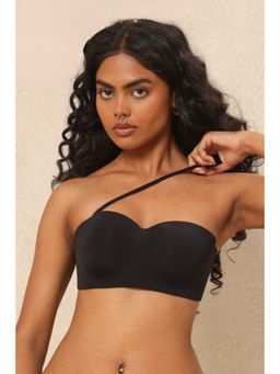 Krvvy - Black Premium Padded Strapless Convertible Multi-Way Seamless Bra