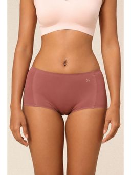 Krvvy - Airsoft Women's Mauve High Coverage Seamless and Breathable Fit Boy Shorts