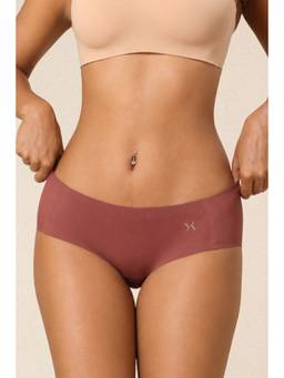 Krvvy - Mauve Breeze Seamless Mid-Waist with Ventilation Holes Panty