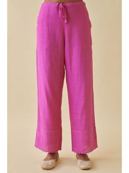 Prakriti Jaipur - Pink Scallop Pants