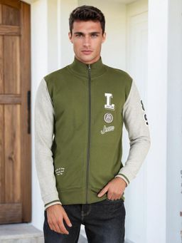Lee - Men Green Slim Sweatshirt