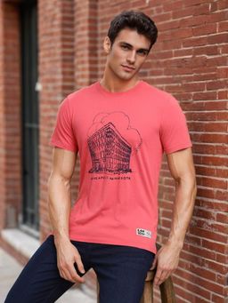 Lee - Mens Red T-Shirt