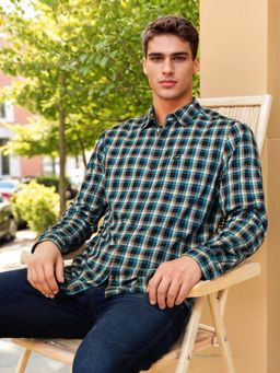 Wrangler - Mens Checks Multi Color Casual Shirt