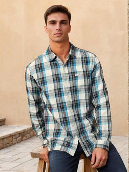 Wrangler - Mens Checks Multi Color Casual Shirt