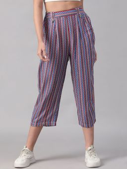 Oxolloxo - Multi-Color Print Elasticated Culottes