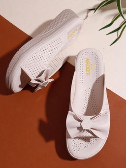 Aroom - Women Cream Trendy Sandals