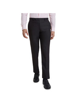 Park Avenue - Regular Fit Checks Medium Brown Trousers