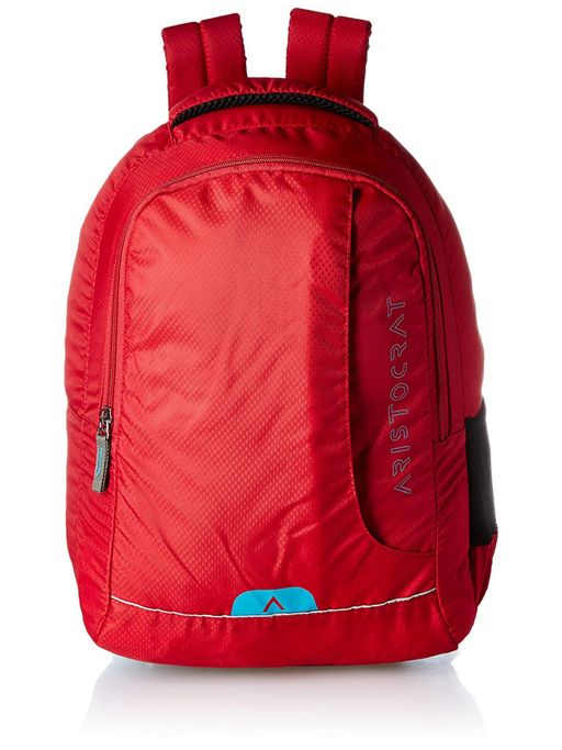 aristocrat unisex red laptop backpack Buy Aristocrat Zen 2 Laptop Backpack Red Online
