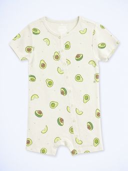 Cocoon Care - Unisex Printed Bamboo Romper