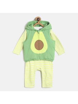 MINI KLUB - Baby Boys Green Coordinate Set (Set of 2)