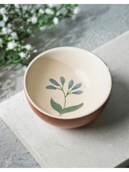 Fabindia - Brown Jasmine Ceramic Bowl