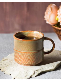 Fabindia - Green Ketaki Ceramic Mug