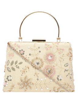 Horra - Women Pink Embellished Clutch