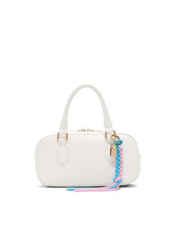 Call It Spring - Sawyerr Women White Sling Bag with Detachable Strap