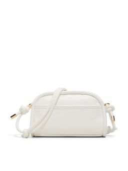 Call It Spring - Tarahh Women White Cross Sling Bag with Detachable Strap