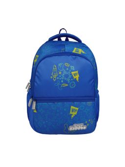 Smily Kiddos - Unisex Blue Coco Printed Backpack (9-10 Years)