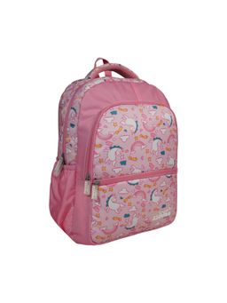 Smily Kiddos - Unisex Pink Bounsy Backpack (9-10 Years)