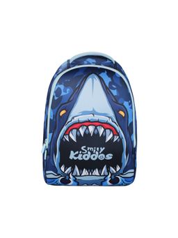 Smily Kiddos - Unisex Ocean Blue Adventure Shark Neoprene Junior Backpack (5-6 Years)