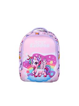 Smily Kiddos - Unisex Pink Magical Unicorn Theme Neoprene Preschool Backpack (5-9 Years)
