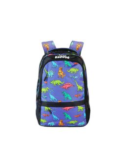 Smily Kiddos - Unisex Blue Rage Dino Adventure School Backpack (5-10 Years)