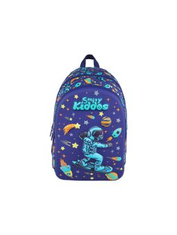 Smily Kiddos - Unisex Navy Blue Space Astronaut Eva Shell Backpack (4-10 Years)