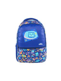 Smily Kiddos - Unisex Blue Gamer Themed Backpack (4-11 Years)