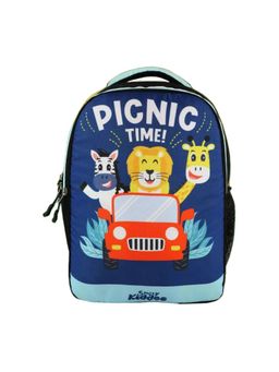 Smily Kiddos - Unisex Multi-Color Picnic Theme Backpack (4-12 Years)