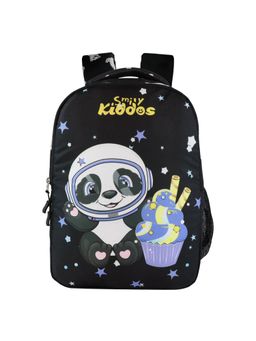 Smily Kiddos - Unisex Black Panda Theme Backpack (5-13 Years)