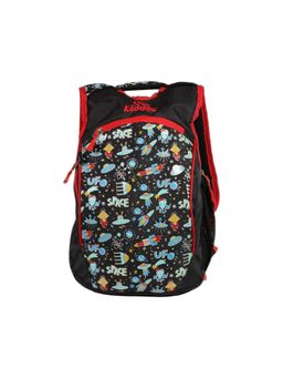 Smily Kiddos - Unisex Black Space Theme Backpack (4-14 Years)