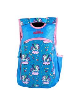 Smily Kiddos - Unisex Blue Unicorn Theme Backpack (5-15 Years)