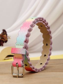 Stol'N - Girls Heart Embellished Belt - Multi-Color (2-6 Years)