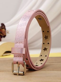 Stol'N - Girls Star Glitter Designed Belt - Pink (2-6 Years)