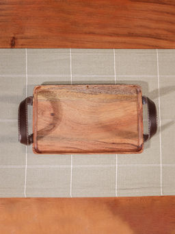IREKA HOMES - Acacia Wood Serving Platter