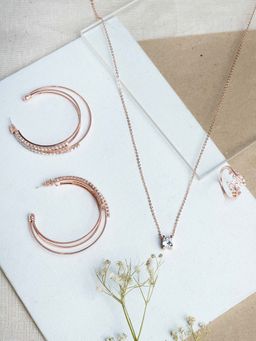 Joker and Witch - Rosa Pink Jewellery Set for Women