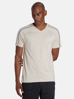 Puma - Train Cloudspun Mens Beige T-shirt