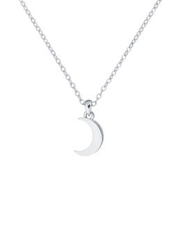 Ted Baker - Marai Silver Tone Crescent Moon Pendant