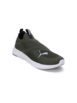 Puma - Softride Gush IDP Mens Olive Green Running Shoes