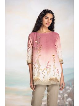 Kaveri - Landscape Mona Pink Top