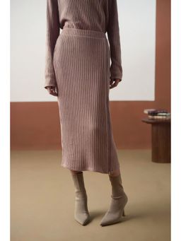 Muvazo - Eleve Zip'Up Midi Skirt