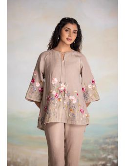 Kaveri - Meet Me In The Meadow Beige Top