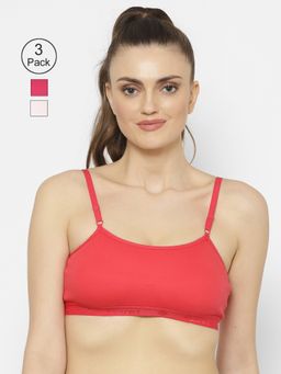 Floret - Wirefree Non-padded Sporty Bra - Multi-Color