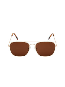 KOSCH ELEMENTE - Unisex Regular Brown Rectangle Sunglasses - KST 23842 C1 (56)