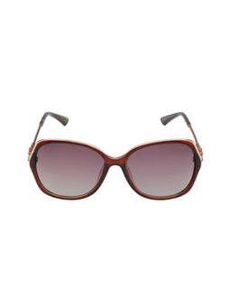 KOSCH ELEMENTE - Women Polarised Brown Butterfly Sunglasses - KST 24803 C3 (52)