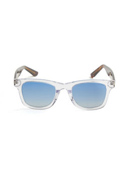 Opium Eyewear - Unisex UV Protected Blue Wayfarer Sunglasses - 10138 (49)