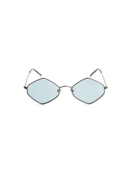 Opium Eyewear - Unisex UV Protected Blue Irregular Sunglasses - 10248 (47)