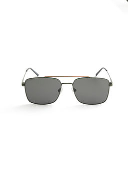 Opium Eyewear - Men Polarised & UV Protected Grey Square Sunglasses - 10250 (59)