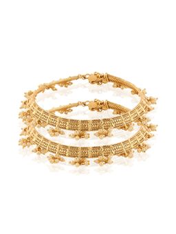 Indinoor - Gold Tharani Temple Anklet