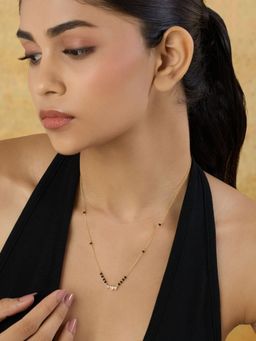 Indinoor - White Riva Everyday 925 Silver Mangalsutra